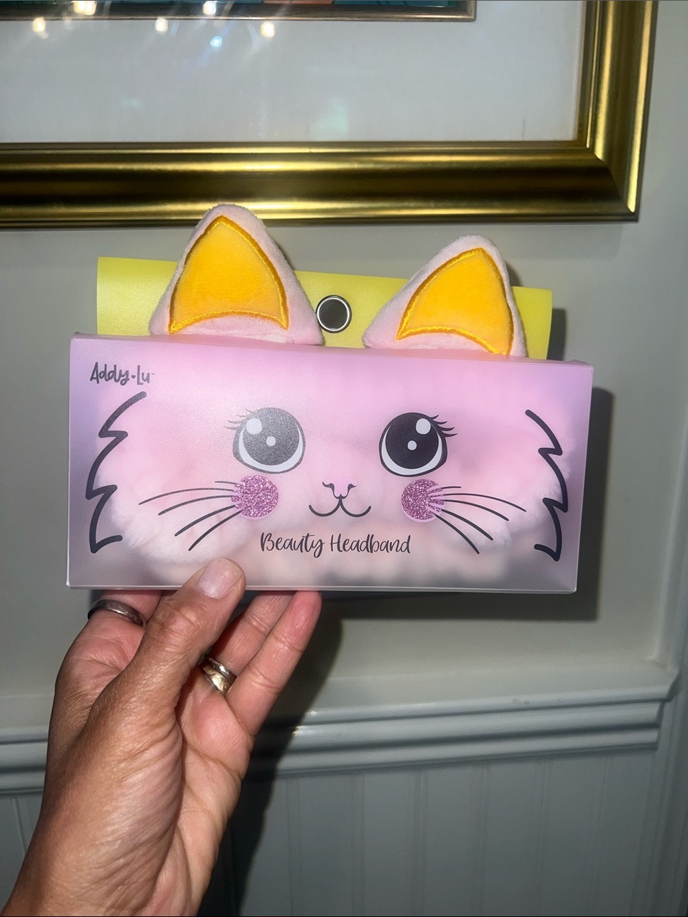 Addy+Lu Pink Cat Beauty Headband